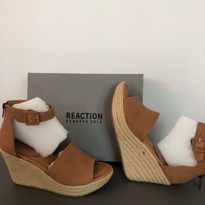 Kennett Cole Reaction Suede Espadrille Wedge